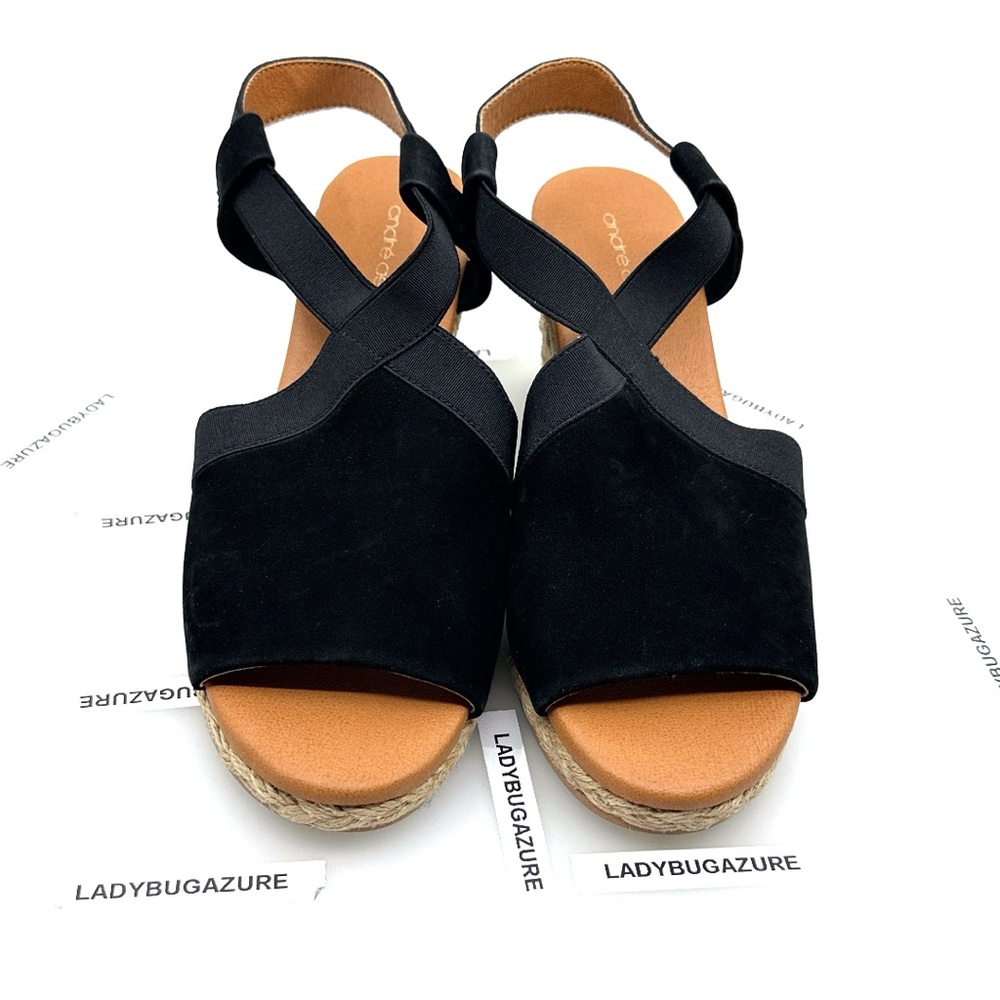 NWOB Andre Assous Nanda Espadrille Wedge Sandal SIZE 7.5